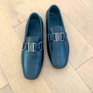 Ferragamo loafers.
